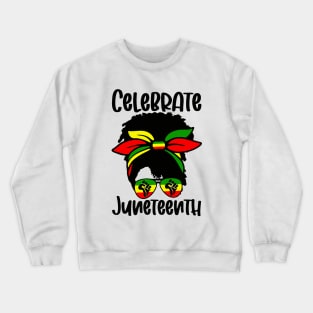 Juneteenth Ancestors Alack African American Flag Pride Crewneck Sweatshirt